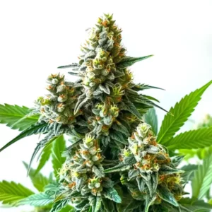 Plante de marijuana 5 Alive avec des colas résineux et des feuilles vibrantes
