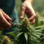Culture de GG x Girl Scout Cookies en extérieur sous lumière douce.