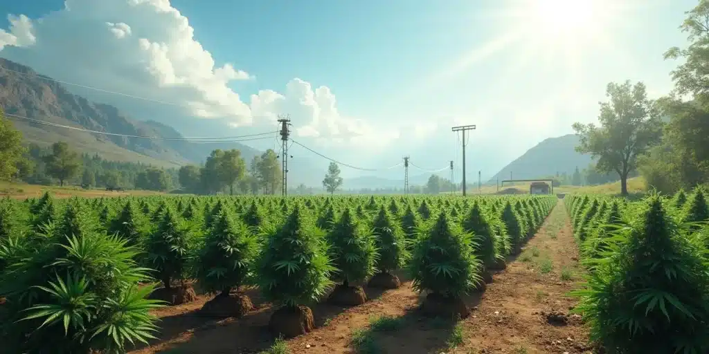Plantation extérieure de Blackberry Moonrocks en plein soleil.