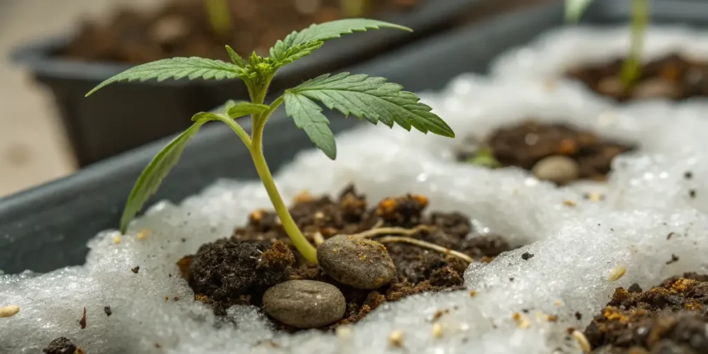 cannabis-seedling-early-growth-closeup